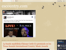 Tablet Screenshot of escountry.com